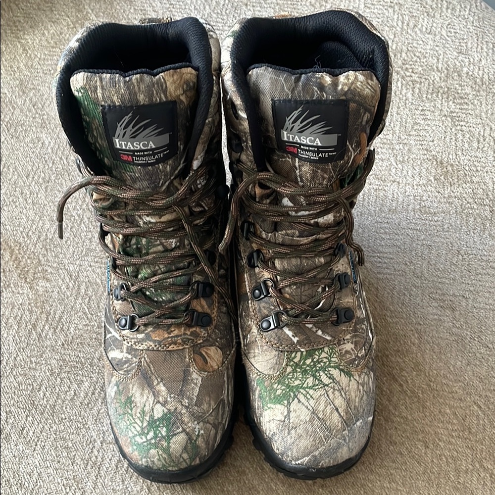 Itasca Kids Camo Boots